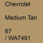 Preview: Chevrolet, Medium Tan, 67 / WA7491.